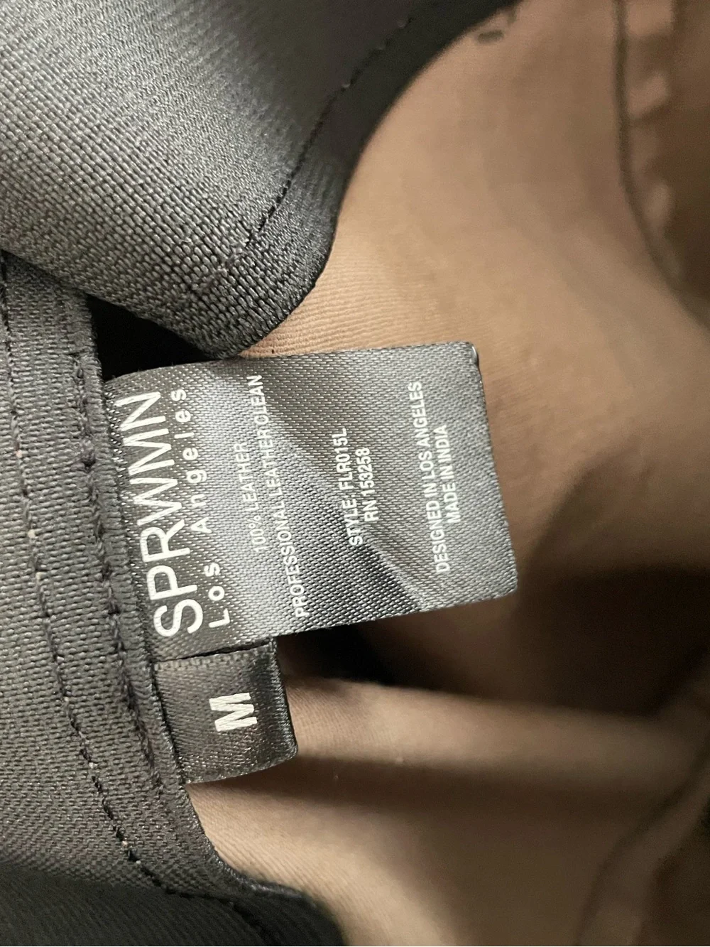SPRWMN Ankle Crop Flare Pants 100% Lambskin Leather Pants Size 4/6 (Medium)